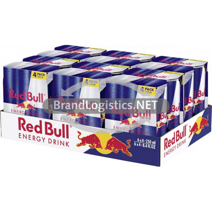 Red Bull Energy Drink 250 ml 4PK DPG Tray