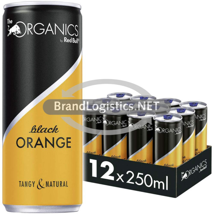 Red Bull Organics Black Orange Tray 12×250 ml E-Commerce