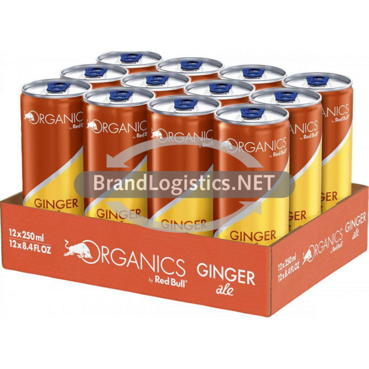 Red Bull Organics Ginger Ale 250 ml 12er Tray DPG
