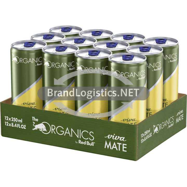 Red Bull Organics Viva Mate 250 ml 12er Tray DPG