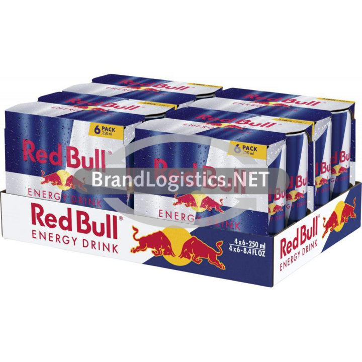 Red Bull Energy Drink 250 ml 6PK DPG Tray
