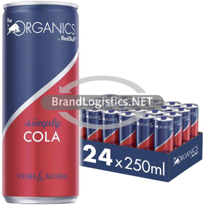 Red Bull Organics Simply Cola 250 ml 24er Tray DPG E-Commerce