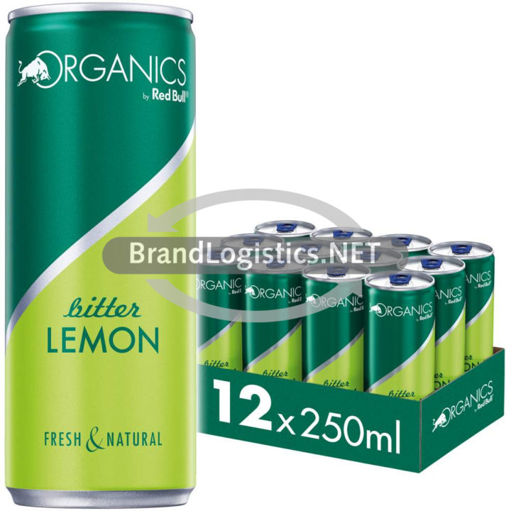 Red Bull Organics Bitter Lemon 250 ml 12er Tray DPG E-Commerce