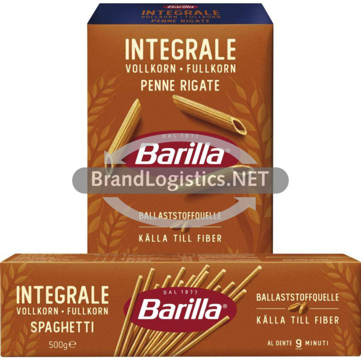Barilla Spaghetti Integrale 500 g und Barilla Penne Integrale 500 g