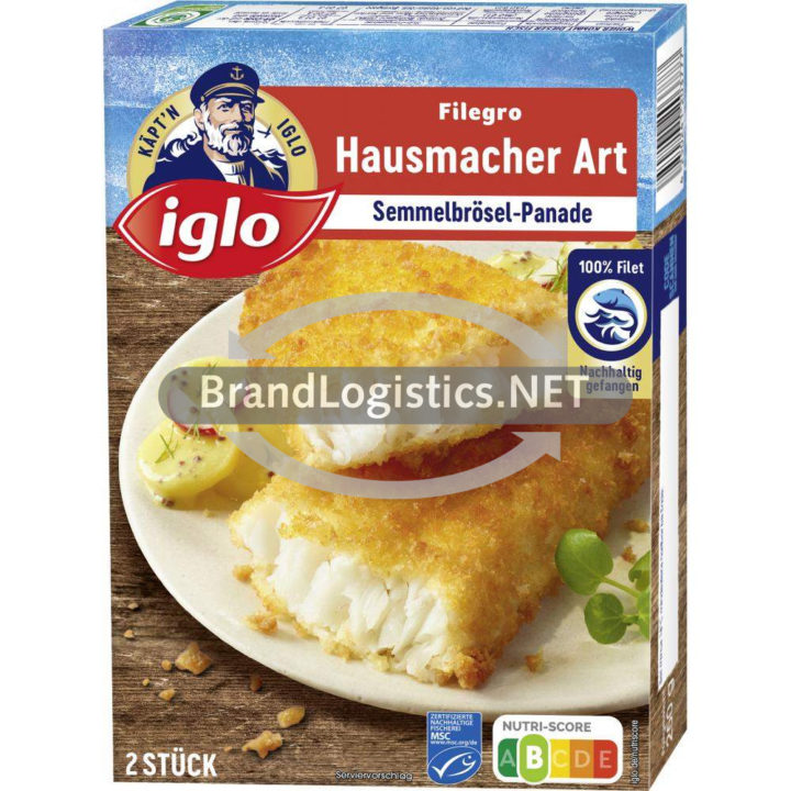 Iglo Filegro Ofen-Panade Hausmacher Art 250 g