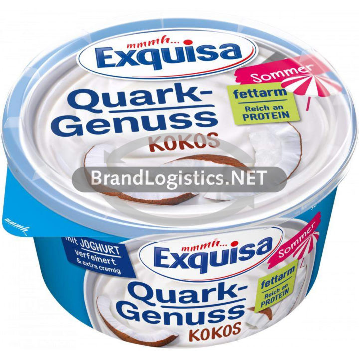 Exquisa Quark Genuss Sommer Kokos fettarm 500 g