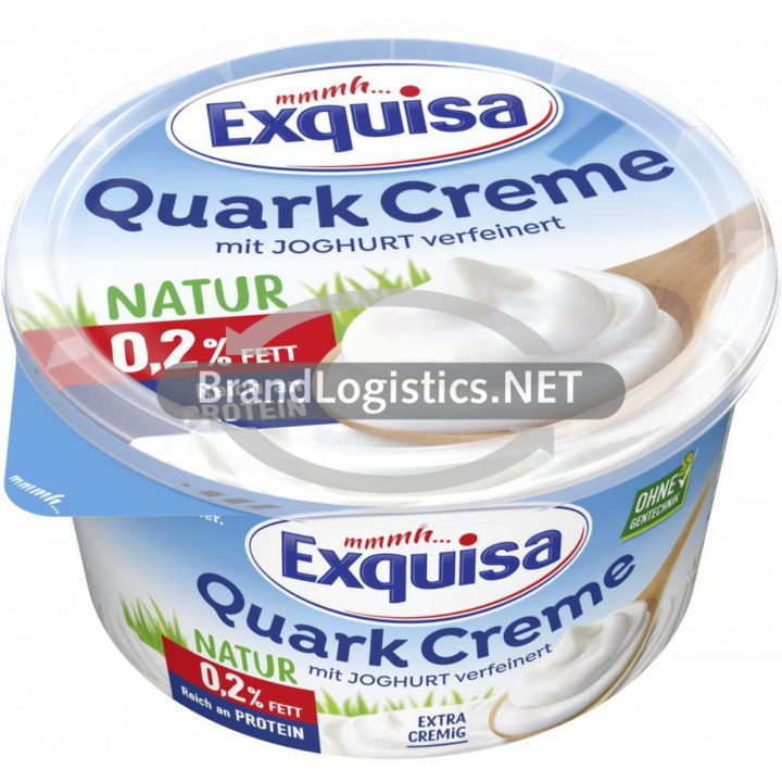 Exquisa Quark Creme Natur 0,2 % Fett 500 g