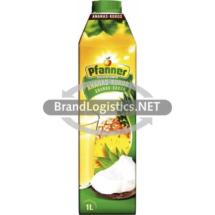 Pfanner Ananas-Kokos Getränk 25% 1 l