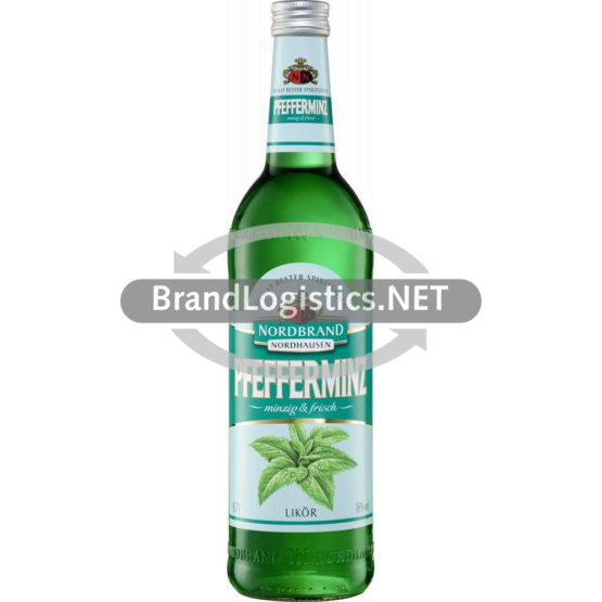 Nordbrand Pfefferminz Likör 18% vol. 0,7 l