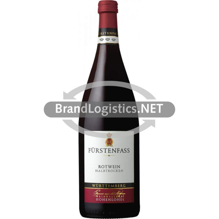 Fürstenfass Rotwein halbtrocken Qualitätswein 1 l