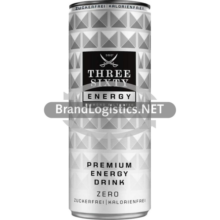 Three Sixty Premium Energy Drink Zero 0,25 l