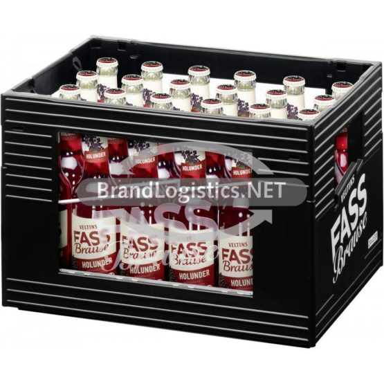 VELTINS Fassbrause Holunder 24×0,33 l