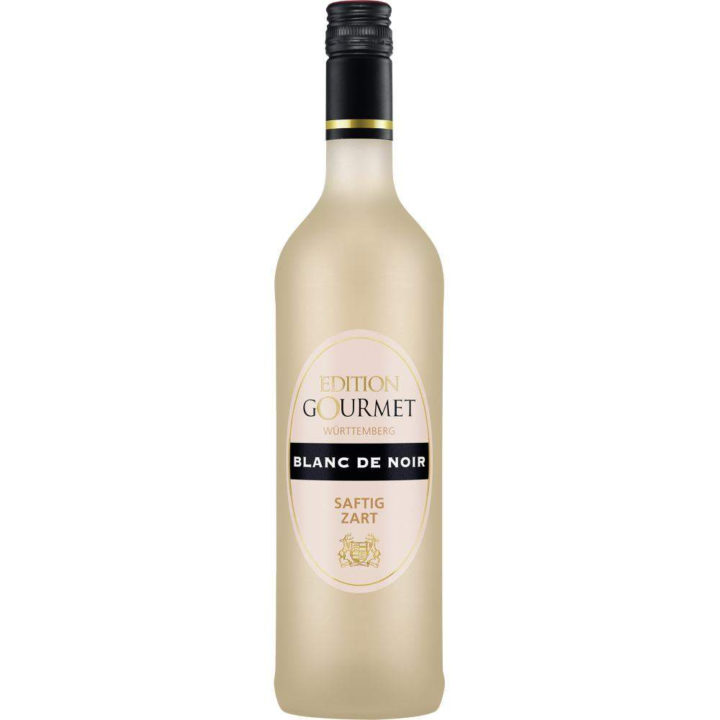WZG Edition Gourmet Blanc de Noir Cuvée Qualitätswein trocken 0,75 l