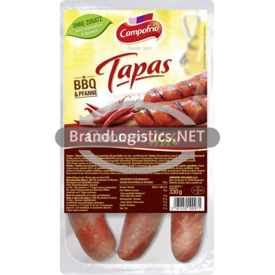 Campofrio Chorizo BBQ Hot 330 g
