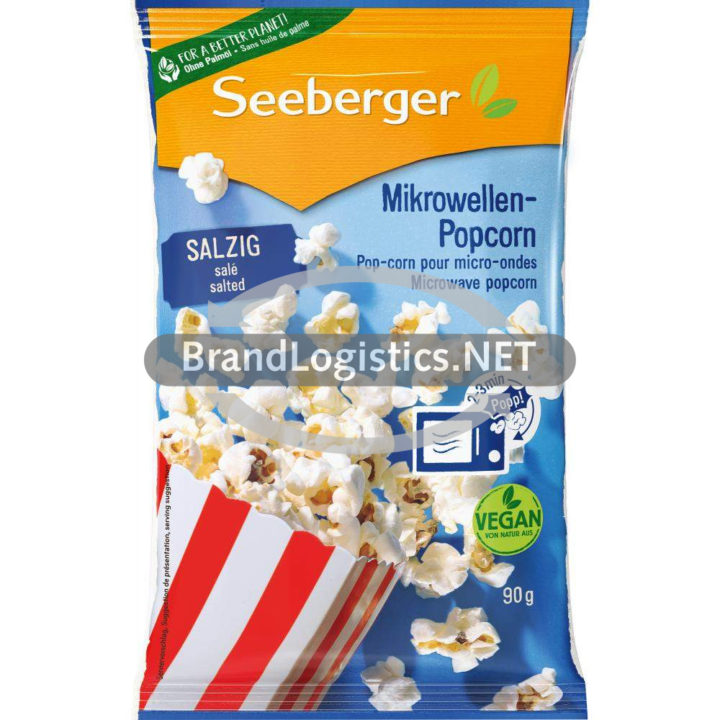Seeberger Mikrowellen-Popcorn salzig 90 g