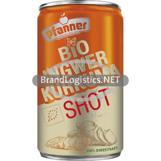 Pfanner Bio Ingwer Kurkuma Shot 12×0,15 l