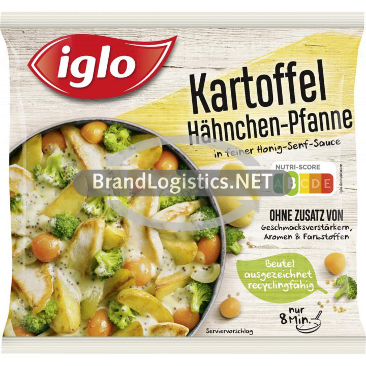 Iglo Kartoffel-Hähnchen-Pfanne 450 g