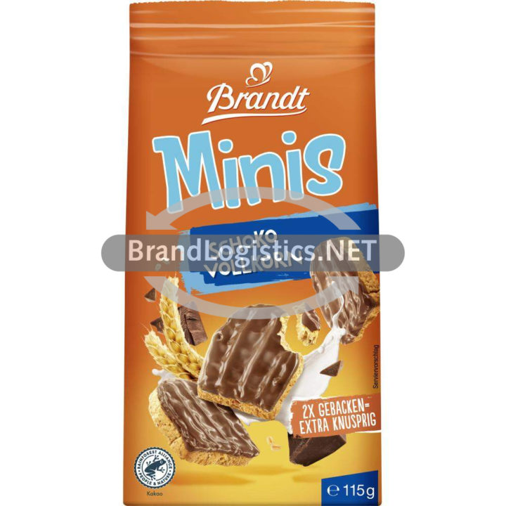 Brandt Minis Schoko Vollkorn 115 g