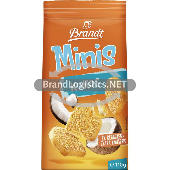Brandt Minis Kokos 110 g