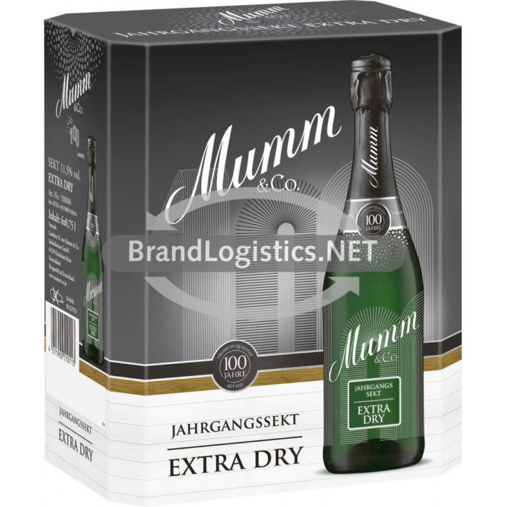 Mumm Extra Dry Jahrgangssekt Sonderedition 6 x 0,75 l