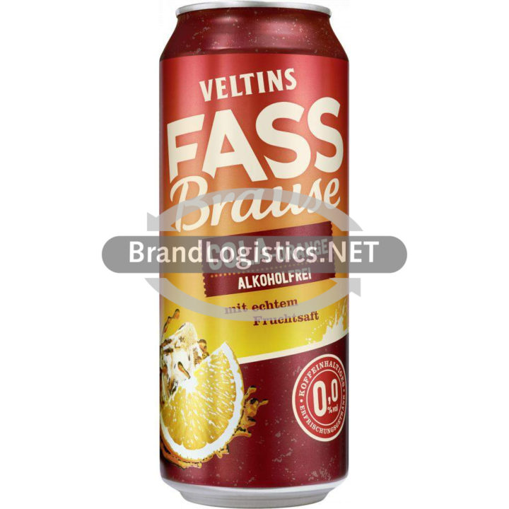 VELTINS Fassbrause Cola-Orange Dose 0,5 l