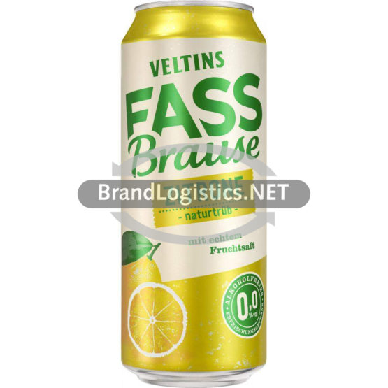 VELTINS Fassbrause Zitrone Dose 0,5 l