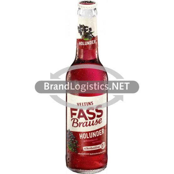 VELTINS Fassbrause Holunder 0,33 l
