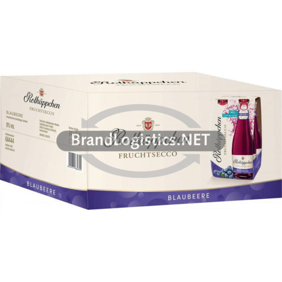 Rotkäppchen Fruchtsecco Blaubeere Karton 6x4x0,2 l