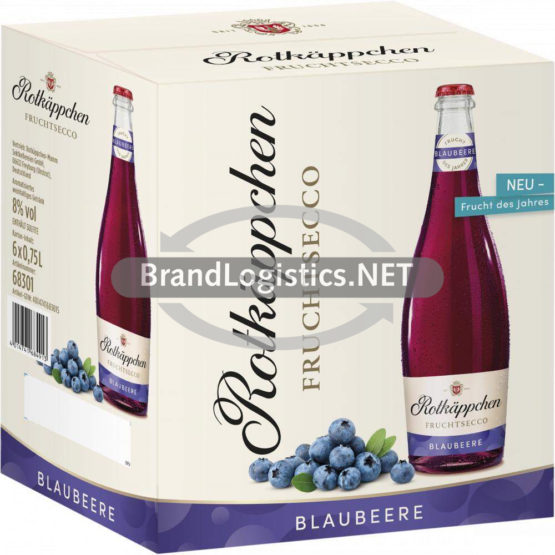 Rotkäppchen Fruchtsecco Blaubeere Karton 6×0,75 l