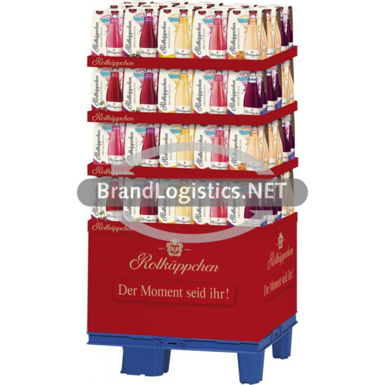 Rotkäppchen Fruchtsecco Kleinflasche 5-fach Mix Display Mehrpack 60x4x0,2 l