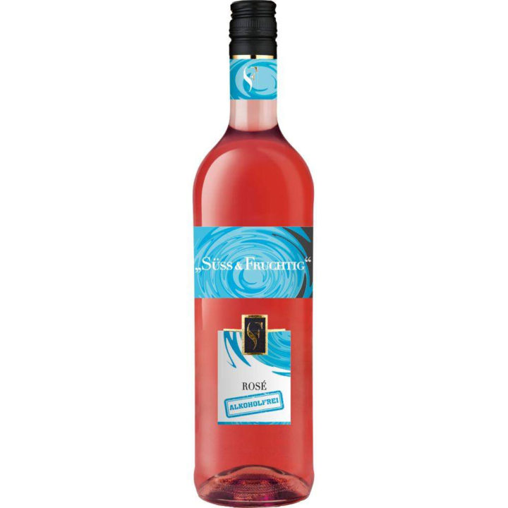 WZG SÜSS & FRUCHTIG Rosé alkoholfrei Alkoholfreier Wein 0,75 l