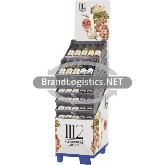 1112 Mix-Display 4-fach 72×0,75 l