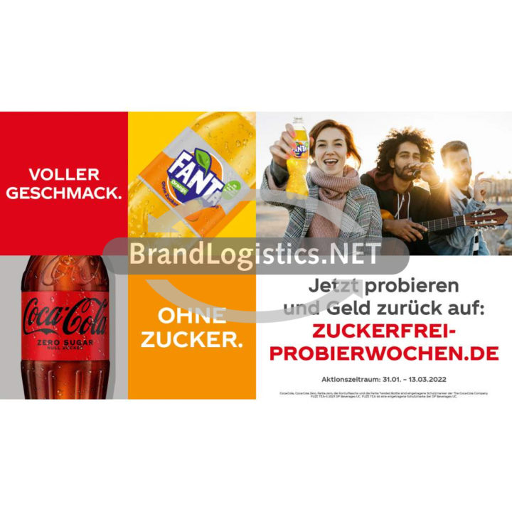 Coca Cola Zero Sugar Promotion Bildschirmgrafik 1920×1080