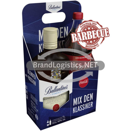 Ballantine’s Finest 40% vol. 0,7 l + Coca-Cola 1 l