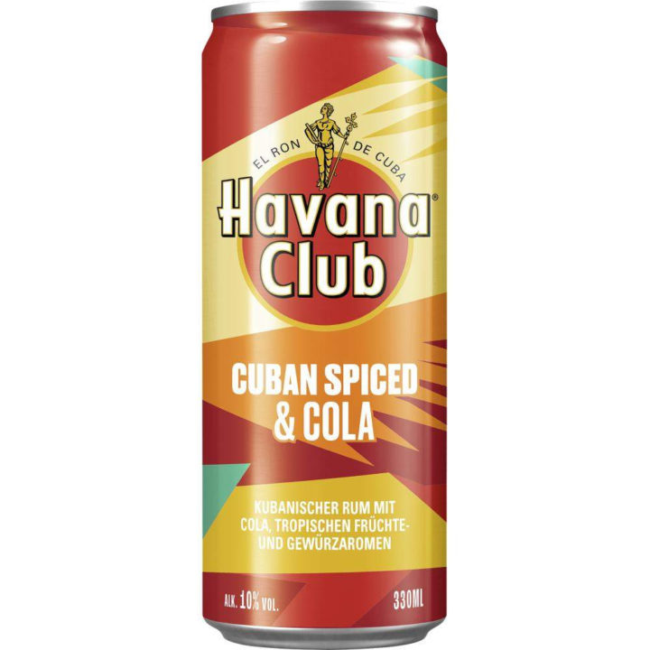 Havana Club Cuban Spiced & Cola 10% vol. 0,33 l