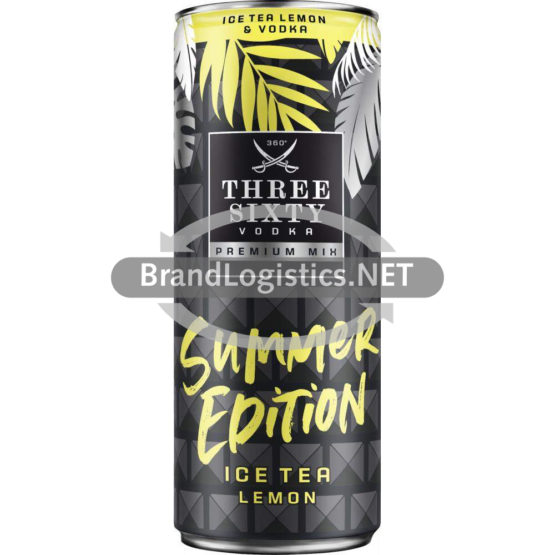 Three Sixty Vodka & Icetea Lemon 0,33 l