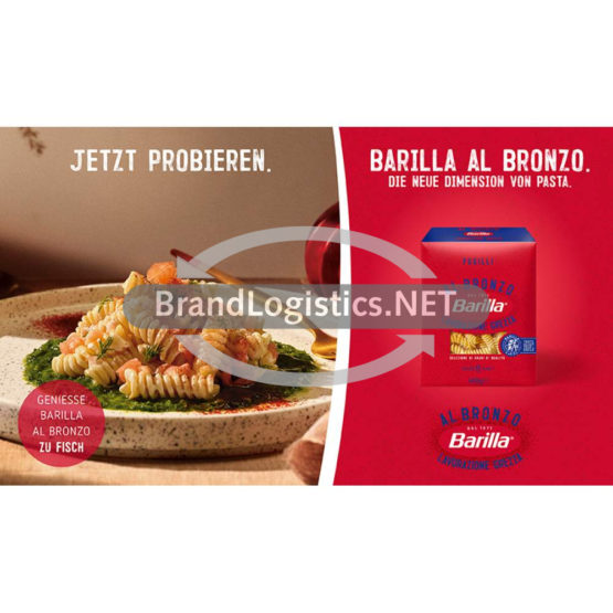 Barilla Waagengrafik Al bronzo Fusili Fisch 800×468