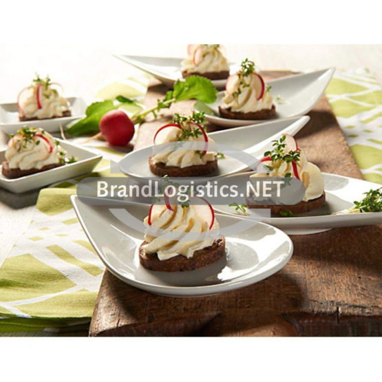 Frischkäse-Kresse-Radieschen Canapés