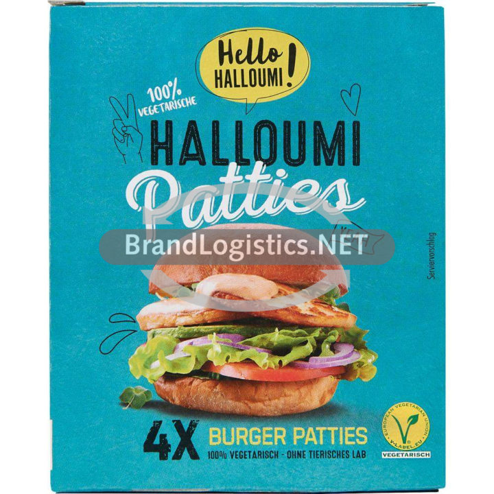 Apostels Halloumi Burger Patties 4×50 g