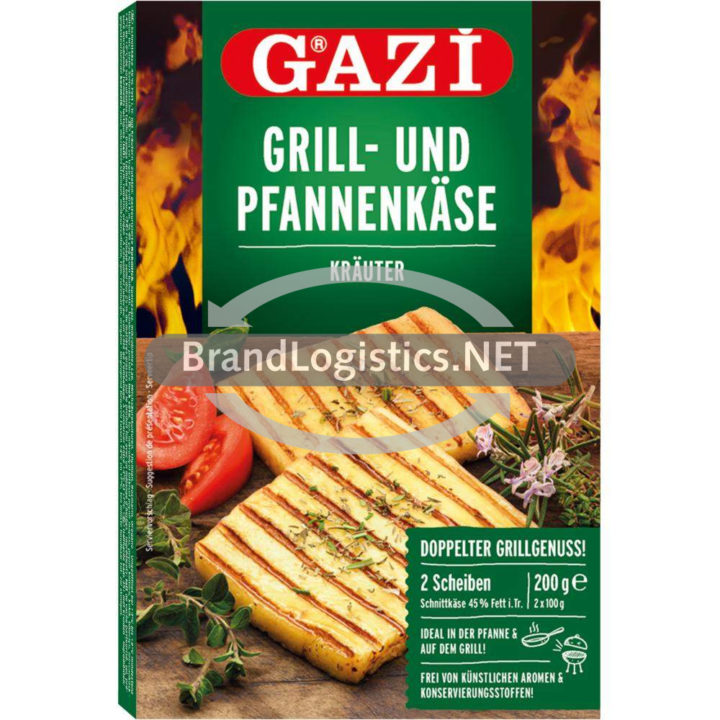 GAZİ Grill- und Pfannenkäse Kräuter 200 g