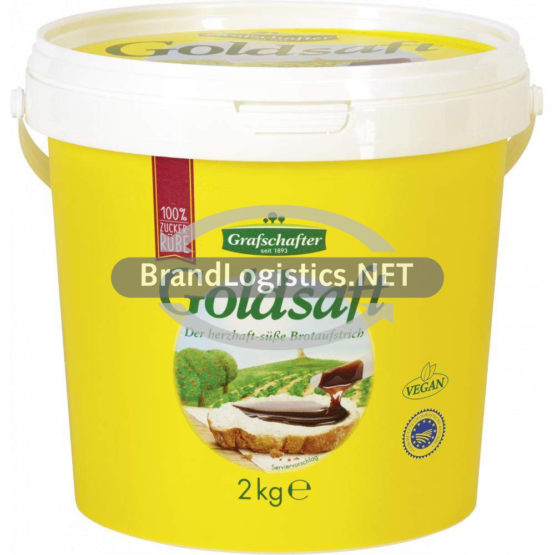 Grafschafter Goldsaft Zuckerrübensirup 2 kg