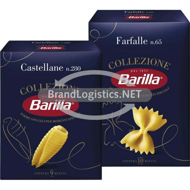 Barilla Collezione Castellane 500 g und Barilla Collezione Farfalle 500 g