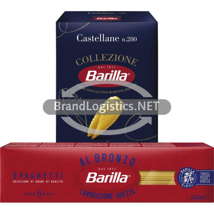 Barilla Al Bronzo Spaghetti 400 g und Barilla Collezione Castellane 500 g