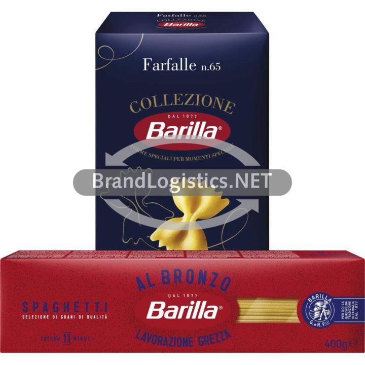 Barilla Al Bronzo Spaghetti 400 g und Barilla Collezione Farfalle 500 g