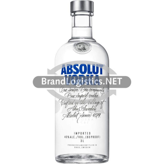 Absolut Vodka 40% vol. 3 l