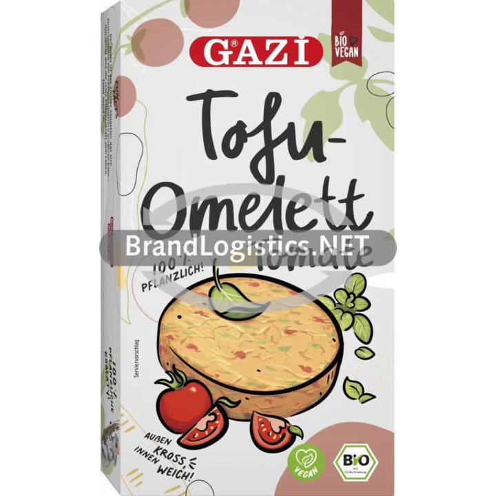 GAZi Vegan Tofu-Omelett Tomate 2×90 g