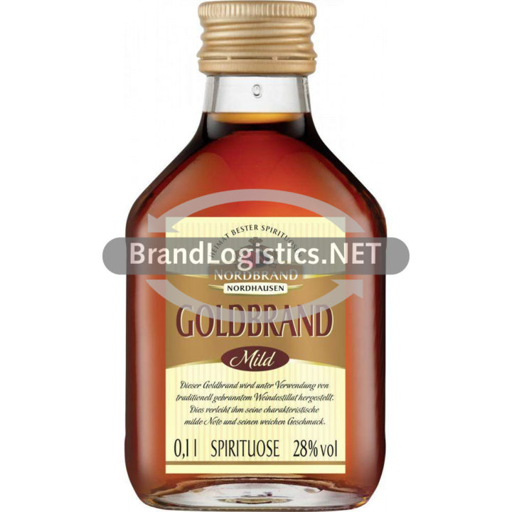 Nordbrand Goldbrand mild 28 % vol. 0,1 l