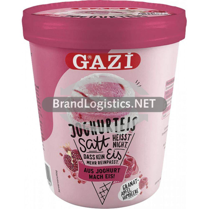 GAZİ Joghurteis Granatapfel Himbeere 0,5 l