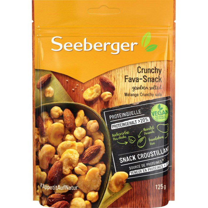 Seeberger Crunchy Fava Snack 125 g