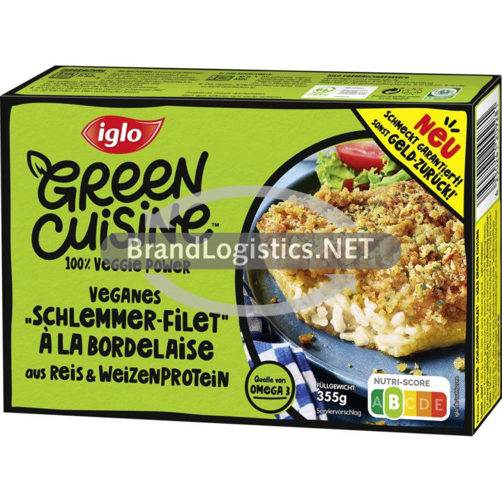 Iglo Green Cuisine Veganes “Schlemmer-Filet” à la Bordelaise 355 g